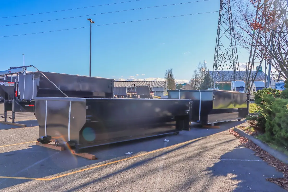 Professional dumpster rental and junk removal service in Foster